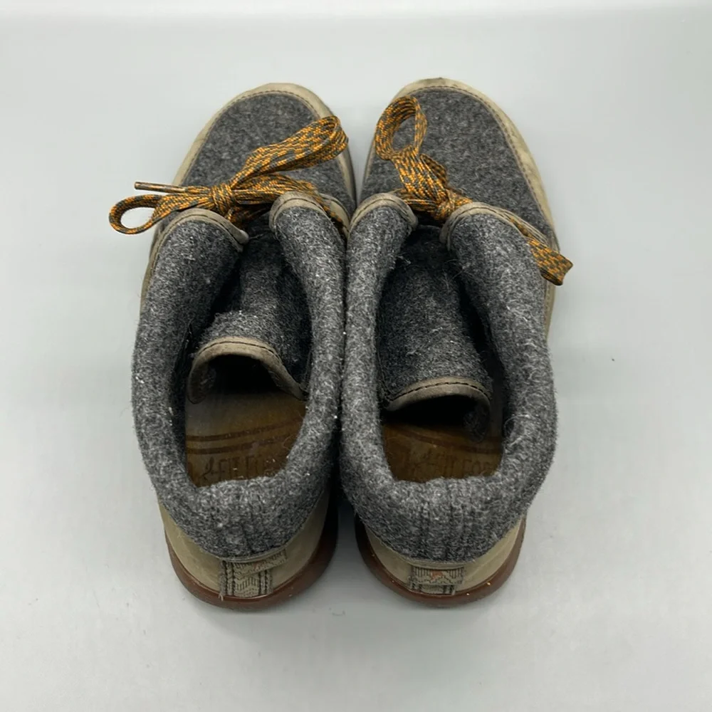 Chaco Barbary Nickel Grey Waterproof Leather Lace Up Boots - Picture 7 of 9